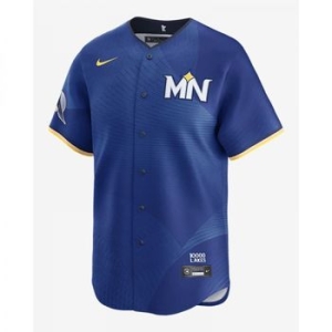 트윈스 미네소타 시티 커넥트 맨즈 나이키 드라이핏 ADV 나이키 MLB 리미티드 저지 T7LMTISTIS L