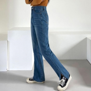 오노마 ONM 여성 트임 일자팬츠 사계절 학생 회사원 데일리 20대 16074715