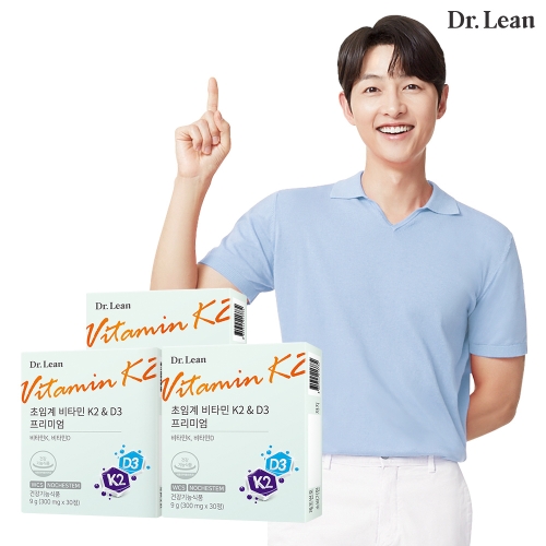 닥터린 초임계 비타민K2 D3 프리미엄 300mg 30정
