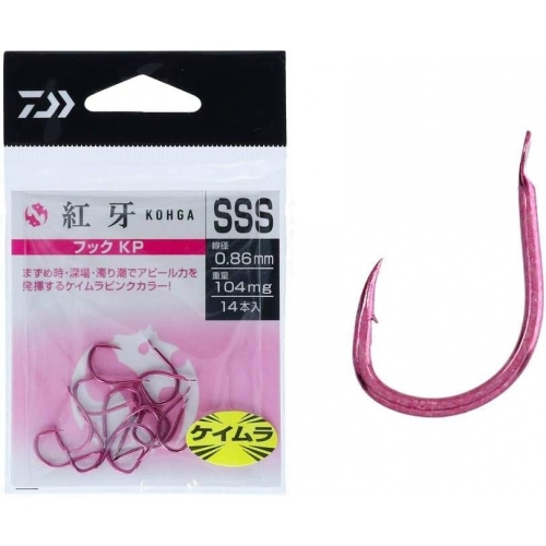 다이와  레드 투스 후크 KP 케이무라 핑크 SSS 07312631