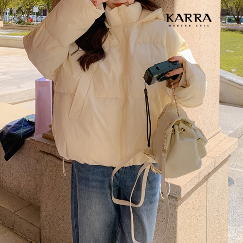 KARRA 마시멜로우후드패딩_A3F18066