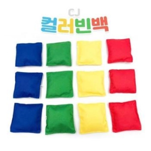 이레  스포츠 CJ 컬러 빈백 1세트 12개입 IR-CJCLBB12