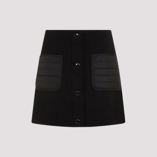 몽클레르 미디 스커트 J20938H00002 89ALE 999 BLACK