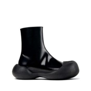 Camper 랩 카람바 가죽 라운드 토 앵클 부츠 A700019 T 88959763