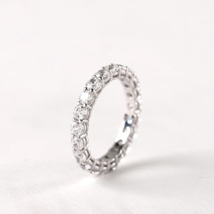 하나다이아몬드  1부 랩 다이아몬드 14k 풀 이터너티링 기념일선물 프로포즈 반지 제니아 HNDLDR046 품위를 보여주는