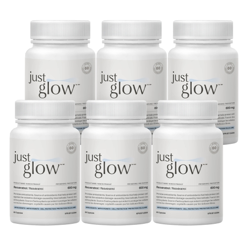 저스트글로우 트랜스 레스베라트롤 600mg 60캡슐
