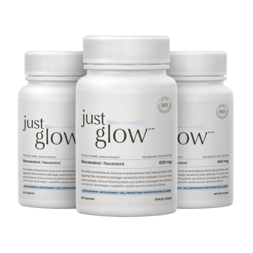 저스트글로우 트랜스 레스베라트롤 600mg 60캡슐