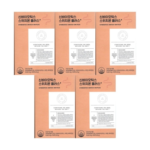 리셋헬스케어 신바이오틱스 스위치온 플러스 4g 30포