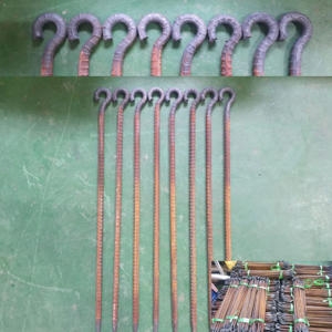 우리  MO WR2284-6 말짱 골대 고정팩 지름13 x L600mm