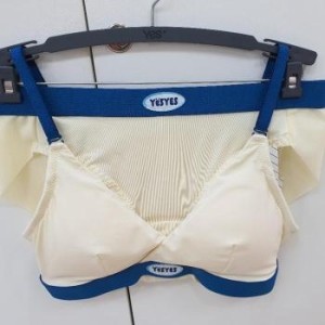 YES DP01 /노와이어/쿨맥스/가벼운브라/뜨지않는브라/아이보리 YSWBA443/4 S16275737