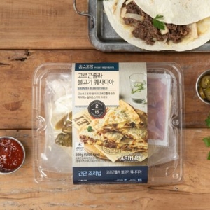 애슐리  고르곤졸라 불고기 퀘사디아 569g