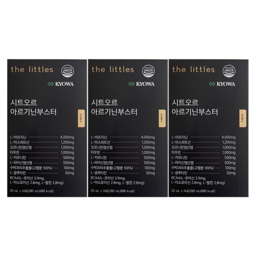 더리틀스 시트오르 아르기닌부스터 4000mg 14포