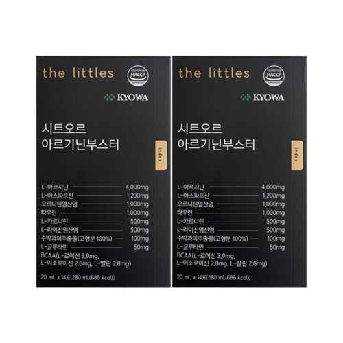 더리틀스 시트오르 아르기닌부스터 4000mg 14포