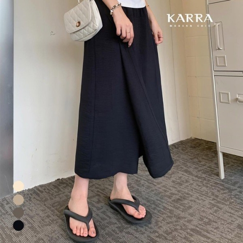KARRA 오픈와이드치마바지_A4M1055