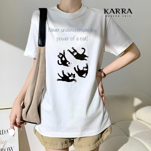 KARRA 파워오브캣티셔츠_A4M0639