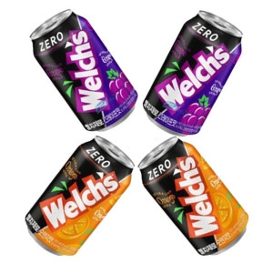 농심 웰치 제로 그레이프 355ml 12개 + 제로 오렌지맛 355ml 12개