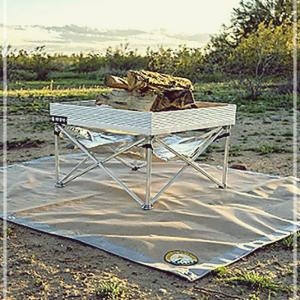 캔버라  NW71E44B 캠핑 방염 매트L 활동적인 재미있는 방염매트 화로매트 화로깔개 화로받침대 방염받침대