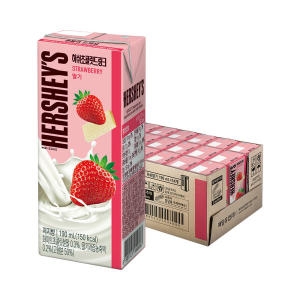 매일유업 허쉬 초콜릿 드링크 딸기 190ml