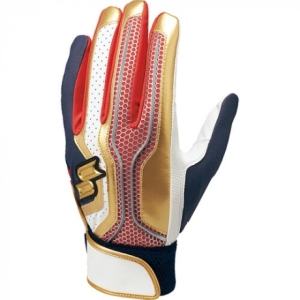 SSK  남성 배팅장갑양손용 프로 에지 싱글 밴드 EBG5002W-2070G