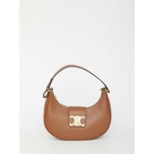 셀린느 미디움 아바 트리옹프 백 스무스 카프스킨 탄_114493DGQ04LU