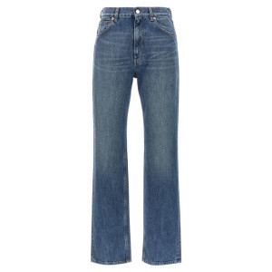 발렌티노 가라바니 데님 스트레이트 팬츠 스트레이트 팬츠 4B0DD18T8JS