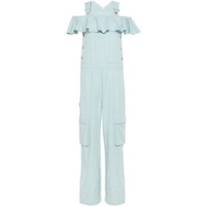 모스키노 러플 디테일 콜드숄더 점프수트 A04173733 T 91163484