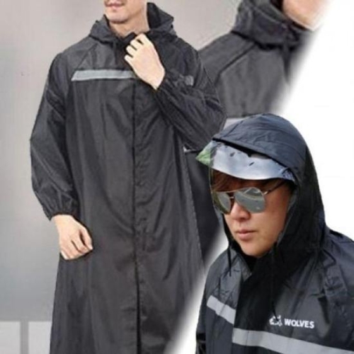 라일리 Rly FREE SIZE 반사테이프처리 울브스 RW1001 판초우의