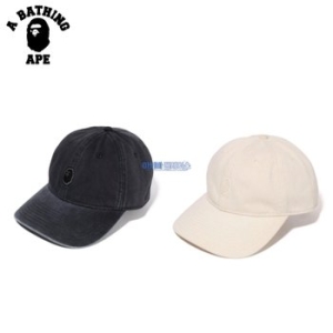 베이프  가먼트 다이 원 포인트 볼캡 모자 2컬러 1K30180308