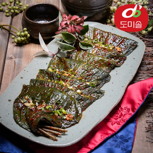 도미솔식품 박미희 맛있는 깻잎김치 800g
