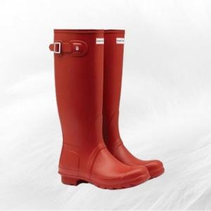 헌터 WOMEN 오리지날 톨 레인부츠 밀리터리레드 WFT1000RMAMLR 1320794