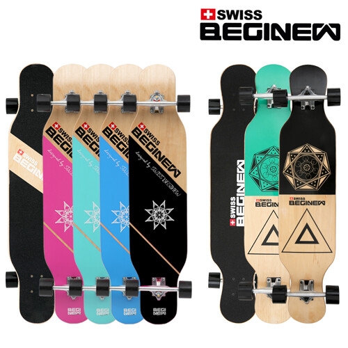 스위스비기뉴  롱보드 41인치 댄싱보드 티툴+가방 롱보드_TWL200_민트 선택완료