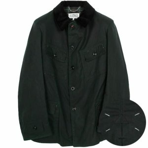 메종마르지엘라 마르지엘라 페트롤 스티치 왁스 자켓 SI1AM0001 S47739 6