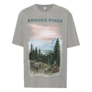 로에베 그래픽 프린트 티셔츠 H526Y22XBB T 91487217