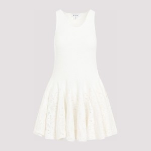 스케이터 미니원피스 AA9R24786M889 000 BLANC