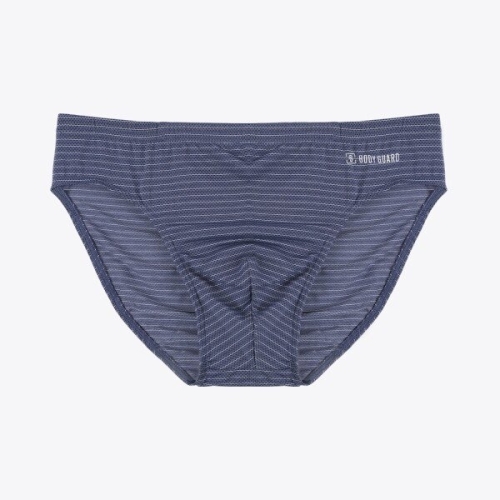 보디가드 예스 메쉬 스트라이프 블루 남삼각팬티 BGMPZ482
