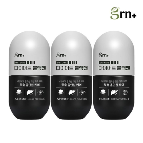 GRN 다이어트 블랙맨 60정