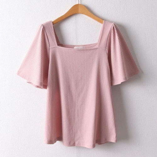 아이우먼 로맨틱스퀘어반팔티 YPD597M406 빅사이즈