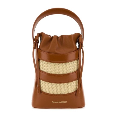 알렉산더맥퀸 투톤 미니 라피아 토트백 7959001VPIO 2050