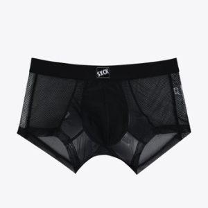 섹시쿠키 시스루 망 원단 블랙 드로즈 SCMDA501