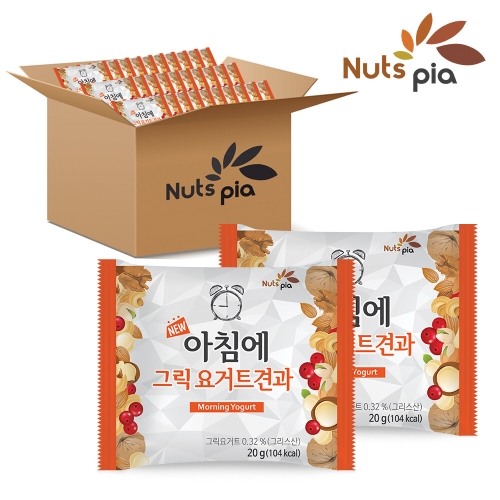 넛츠피아 뉴 아침에 그릭요거트 20g