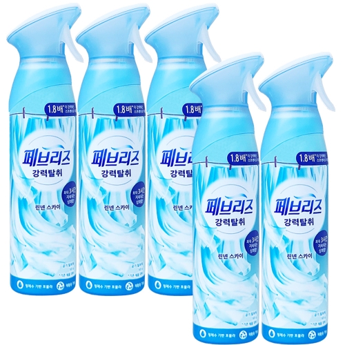 페브리즈 강력탈취 에어 린넨 스카이 165g