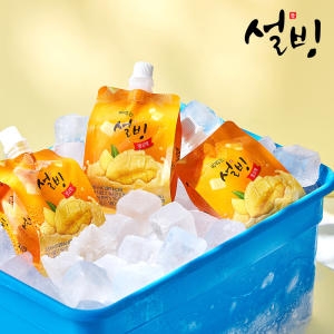 제나  짜먹는 설빙 망고맛 120ml