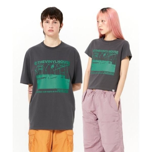더바이닐하우스 국내판 반팔 GREENHOUSE TEE CHARCOAL VH2DSUT518A 450960 - 에누리 가격비교