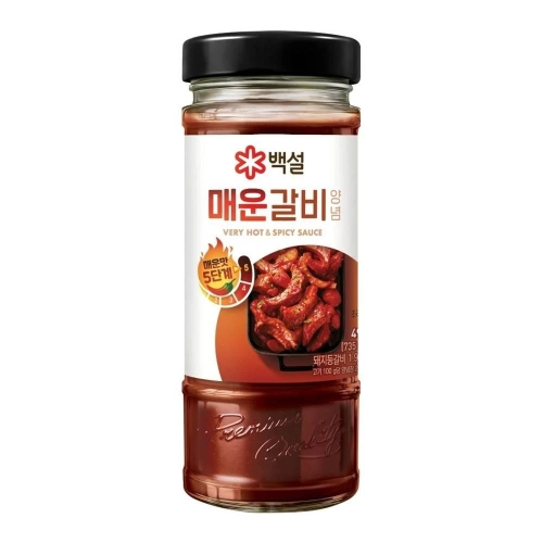 백설 매운갈비양념 490g