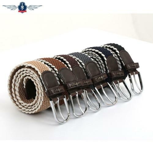 제임스마틴  로고장식 심플 단식 스판벨트 (JMBT14F-02)