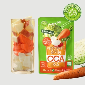 홀베리 아침엔 클렌즈 유기농 CCA주스 80g 14포