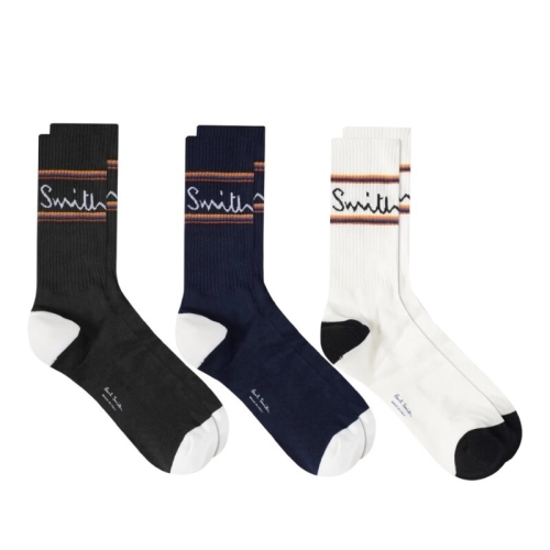 폴스미스 클럽 양말 3개 세트 M1A-SOCK-GF639_1A