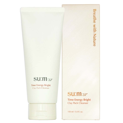 숨37도 타임 에너지 브라이트 클레이 팩 클렌저 150ml