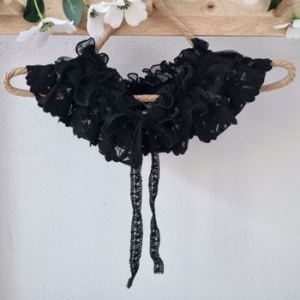 애슬릿 여성 리프 레이스 레이어드 여름 케이프 스카프 34452986