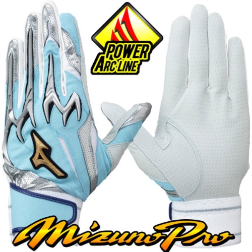 미즈노  야구 프로 배팅장갑 스카이 1EJEA53521SB D2407